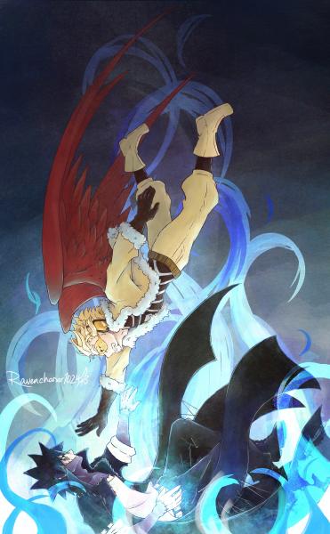 Dabi and Hawks Poster Print picture