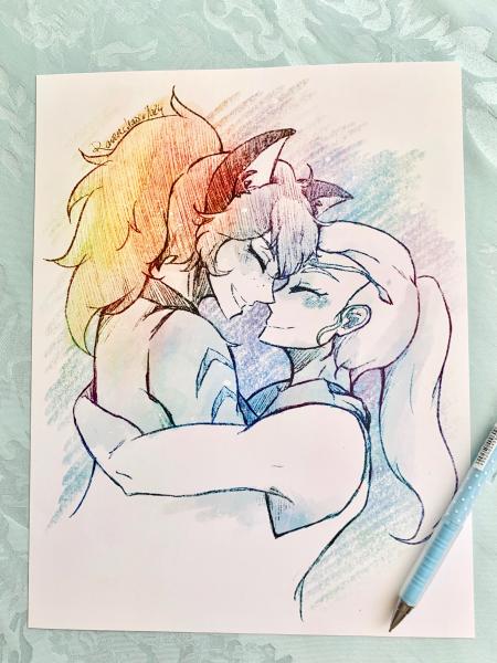 Catradora print picture