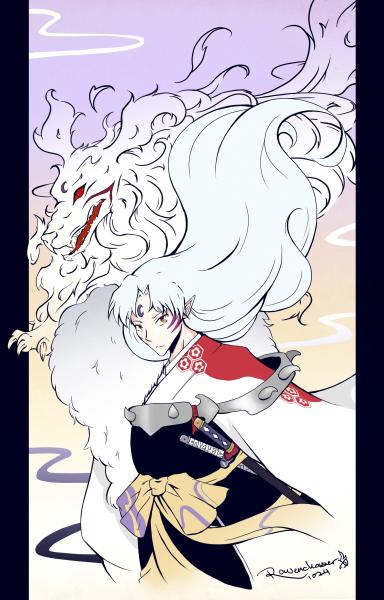 Sesshomaru Poster print