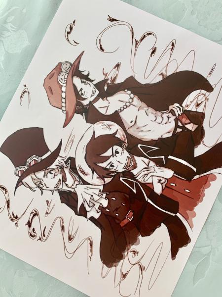 One Piece ASL Print picture