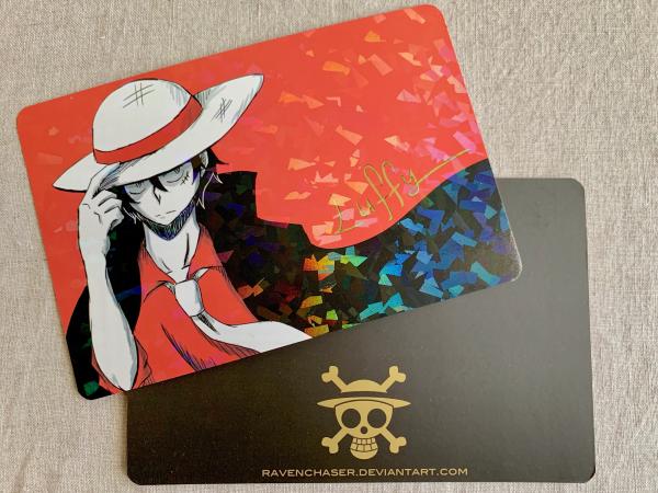 One Piece trio postcard prints picture
