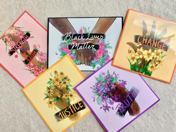 BLM stickers
