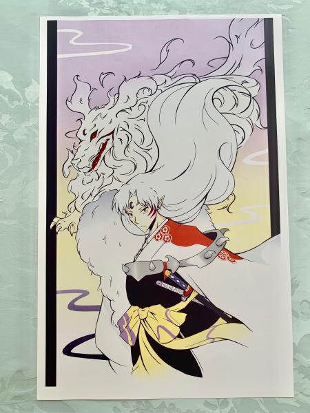 Sesshomaru Poster print picture