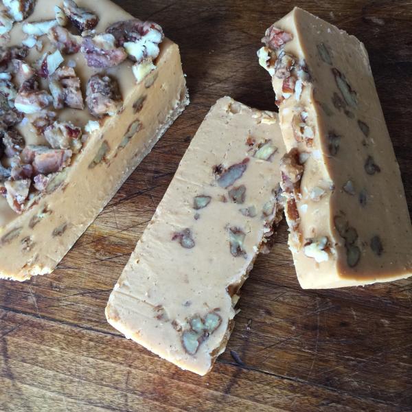 Salted Pecan Pumpkin Fudge picture