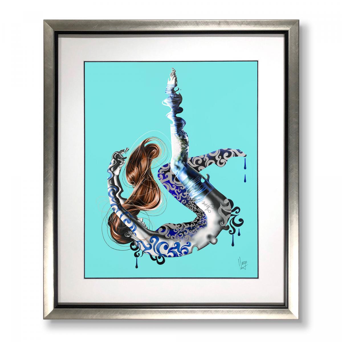 "Agua" painting picture