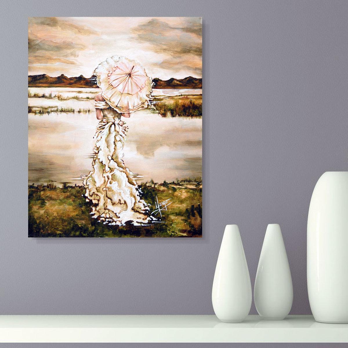 "Contemplation" painting picture