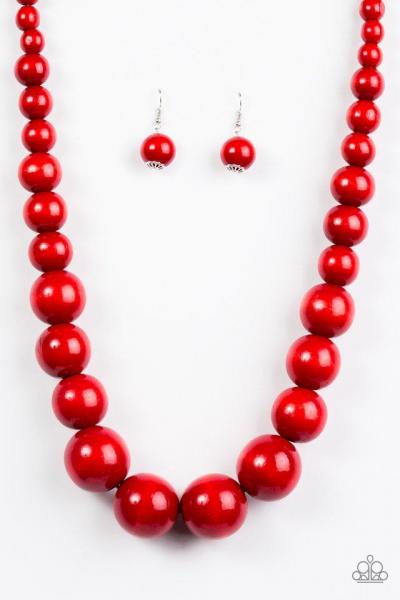 Paparazzi Accessories Effortlessly Everglades - Red picture