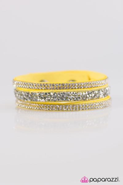 Paparazzi Accessories I Love Rock N Roll - Yellow picture