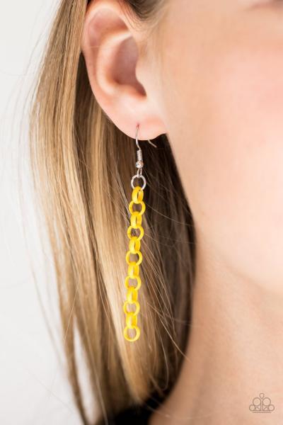 Paparazzi Accessories Turn Up The Volume - Yellow picture