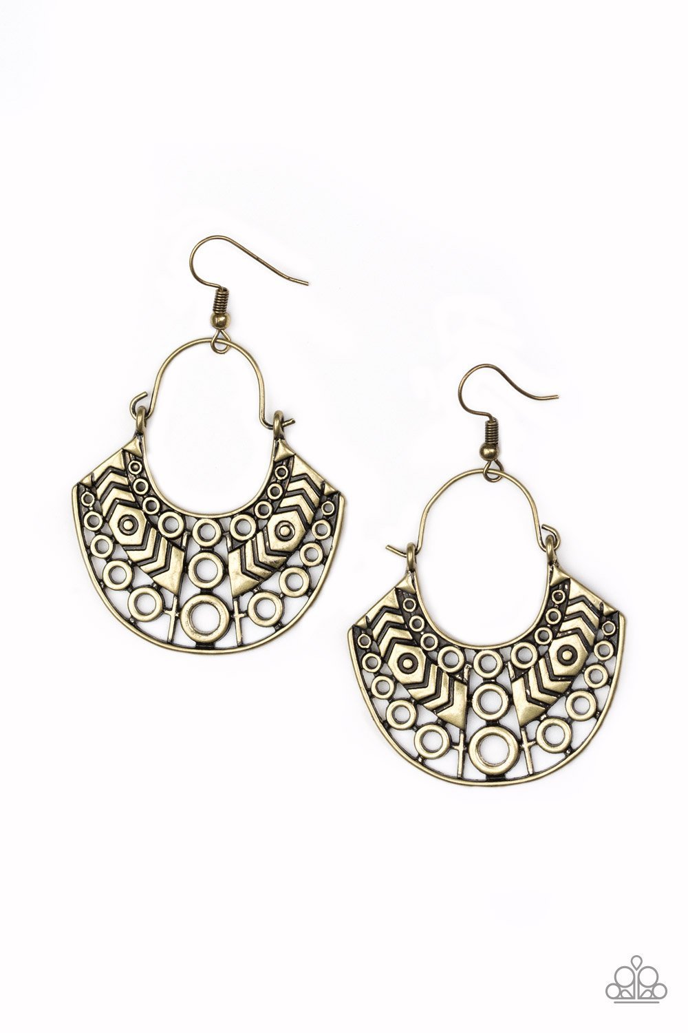 Paparazzi Accessories Indigenous Idol - Brass picture