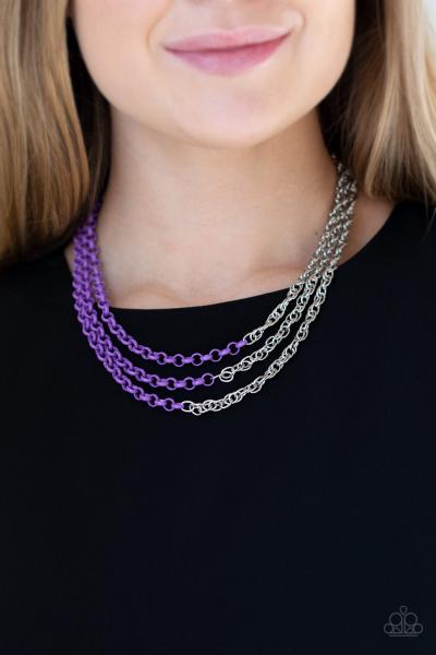 Paparazzi Accessories Turn Up The Volume - Purple