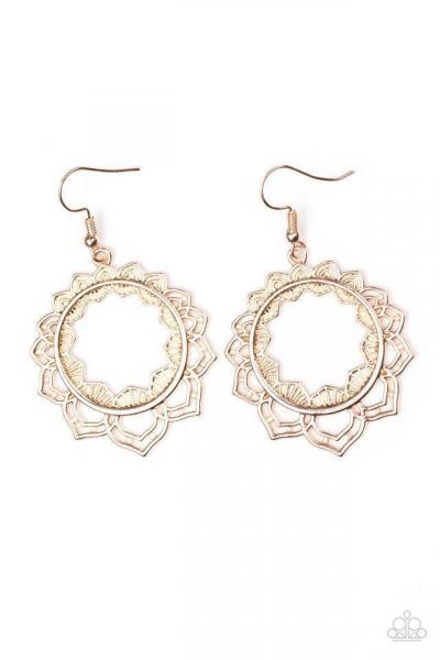 Paparazzi Accessories Modest Mandalas - Rose Gold picture