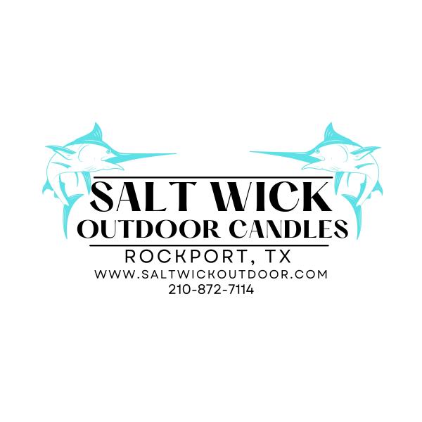 Salt Wick Outdoor Candles