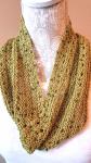 Hand Knit Beaded Cowl