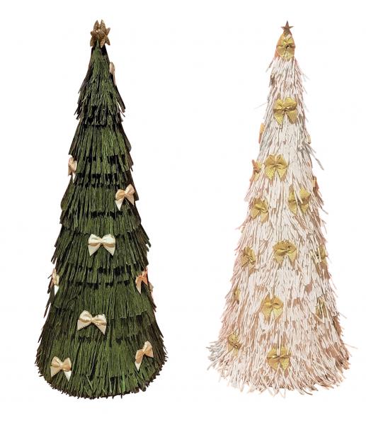 Crepe Paper Holiday Trees picture