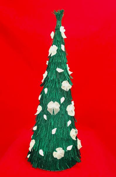 Crepe Paper Holiday Trees picture