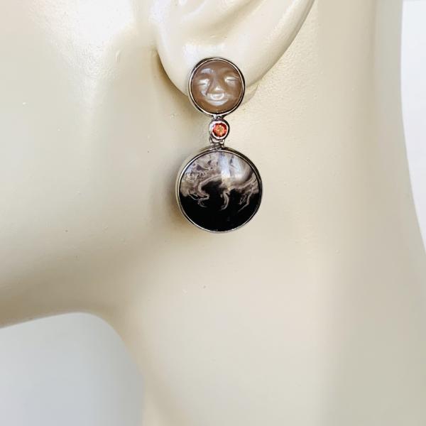 Malagano jasper earrings picture