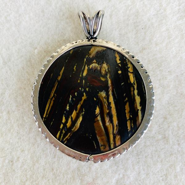 Tiger Iron Medallion Pendant picture