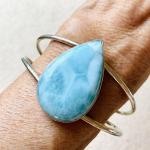 Sold - Larimar bangle