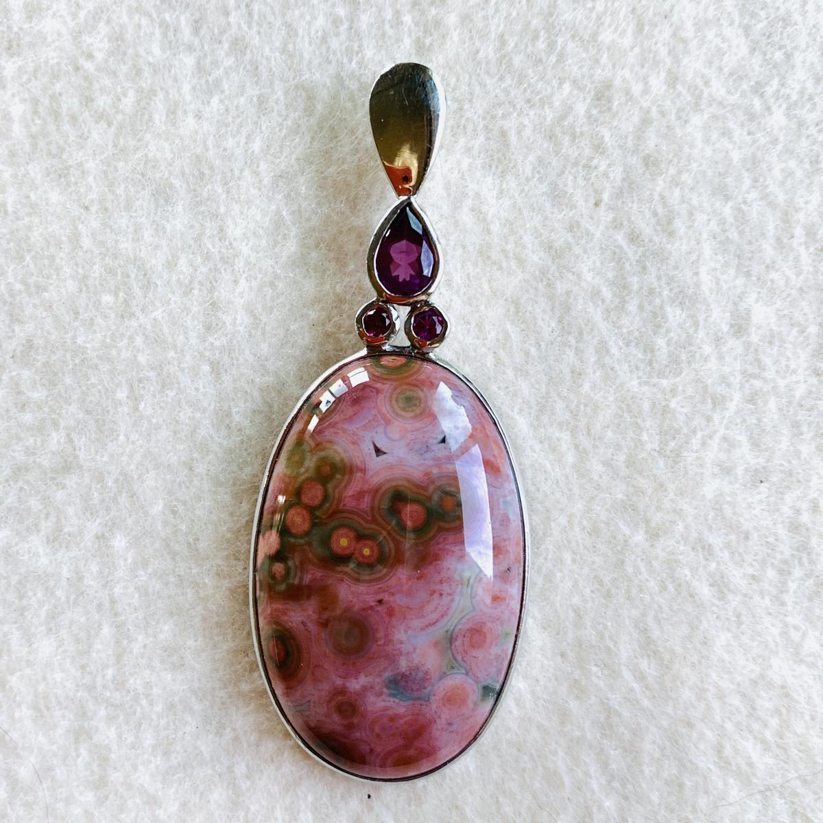 Ocean jasper pendant picture