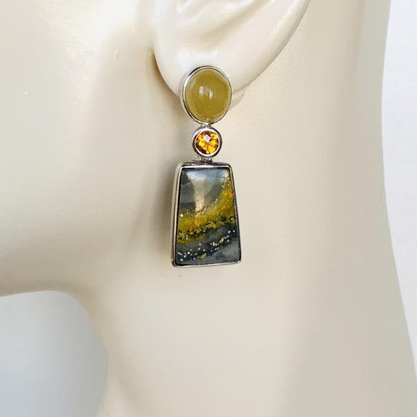 Citrine and Bumble Bee Jasper