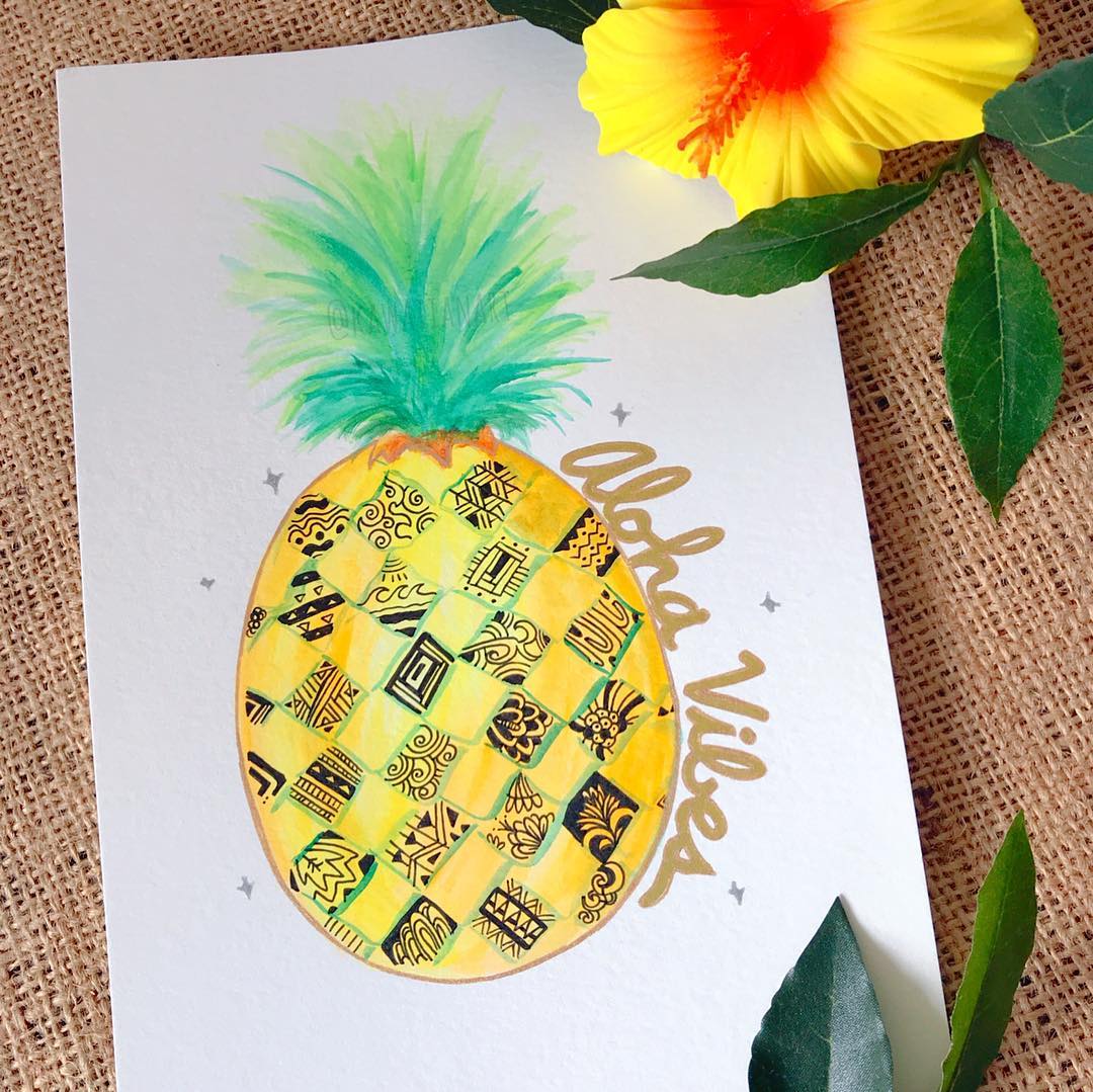 Brushpen Drawings 6x9 picture