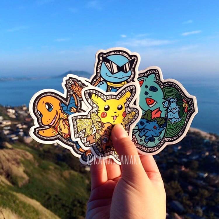 Pokemon Vinyl Sticker Pack picture