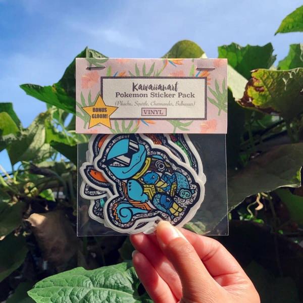 Pokemon Vinyl Sticker Pack