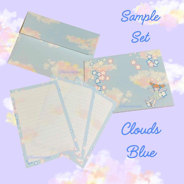 Clouds Blue Sample Set picture