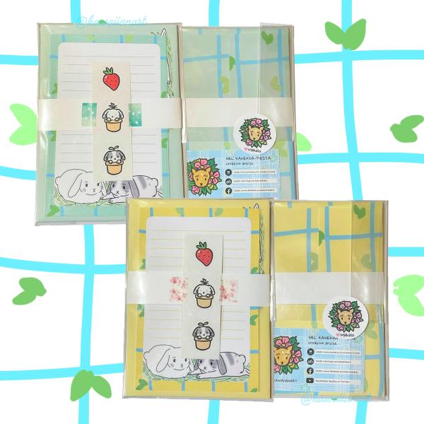 Bunny Mint Letter Set picture