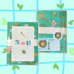 Tropical Green Letter Set