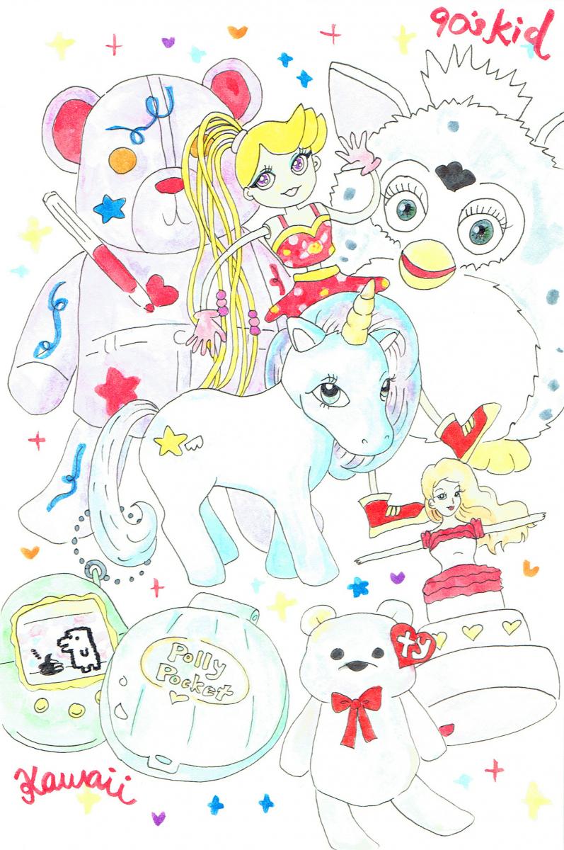 Brushpen Drawings 6x9 picture