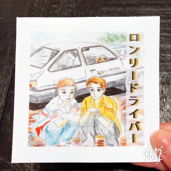 Initial D Sticker