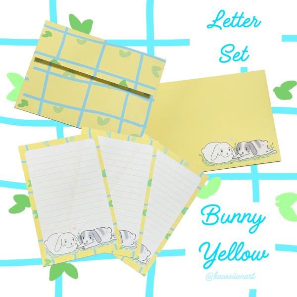 Bunny Yellow Letter Set picture