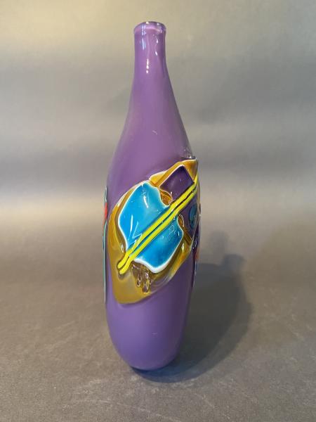 Pattern Vessel Bottle Purple picture