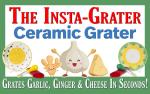 The Insta-Grater Ceramic Graters/Oils and vinegars