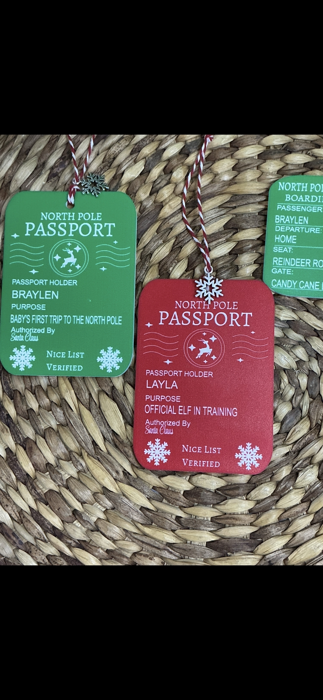 Christmas Passport picture