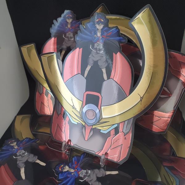 Simon on Gurren (holographic) picture