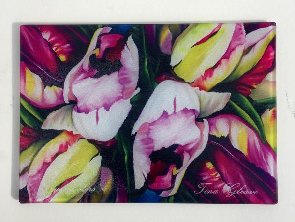 Charcuterie Glass Art Board "True Colors" picture