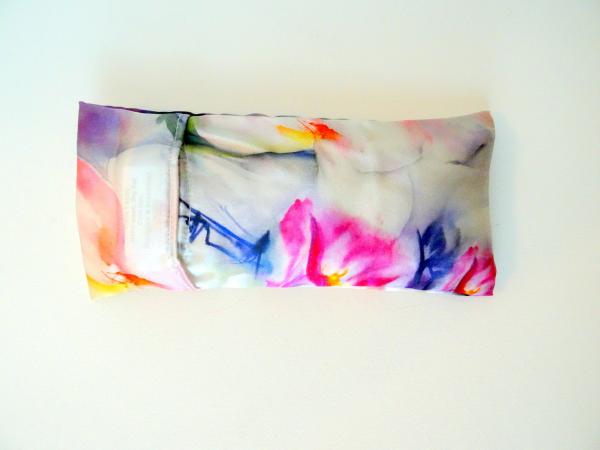 Aromatherapy Eye Pillow Self-Care w/Silk Case - Asian Cherry Blossoms picture