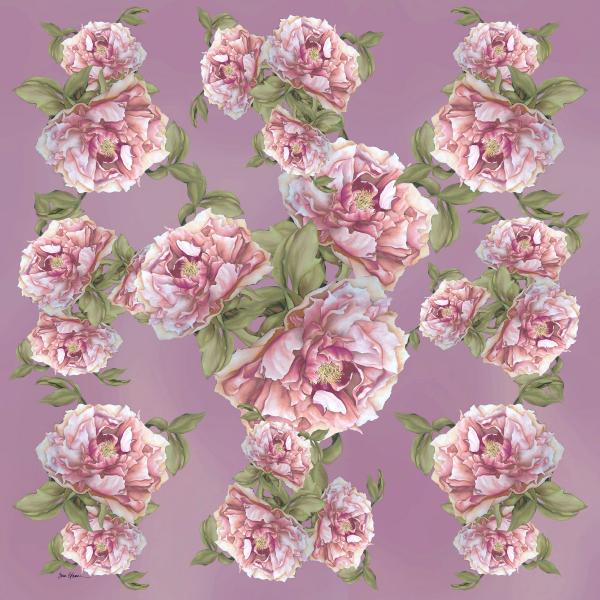 Rose Silk Wild Rag Bandana