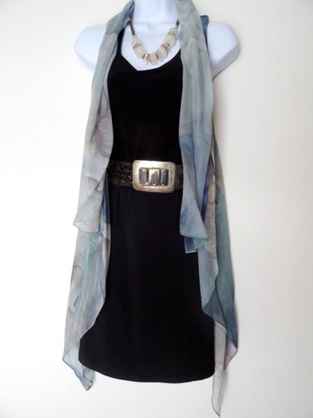 Seashells, Sea Urchins & Starfish Sleeveless Duster/Vest/Poncho
