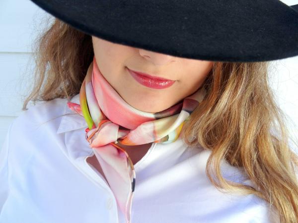 Peach Silk Wild Rag Bandana