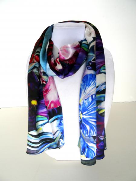 Carnival Iris Silk Scarf