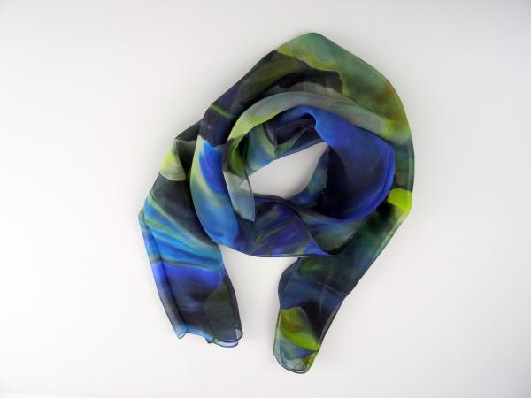 Calm Waters Sheer Silk Scarf picture