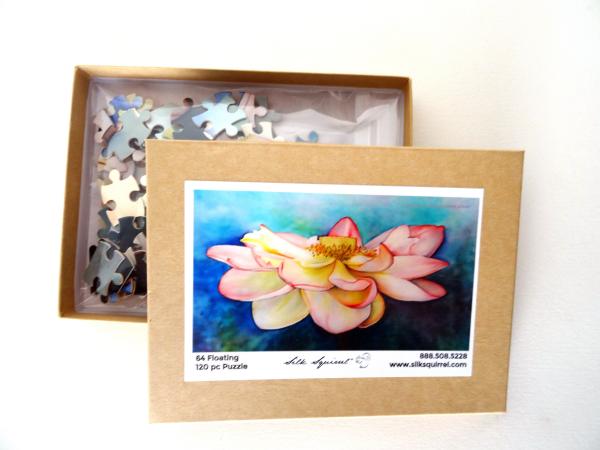 Adult Jigsaw Puzzle - Lotus Flower - Zen - 120 Pieces