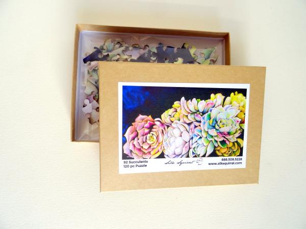 Adult Jigsaw Puzzle - Desert Succulent- 120 Pieces