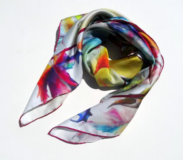 Hummingbird Silk Wild Rag Bandana