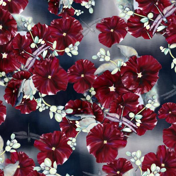 Red Silk Wild Rag Bandana