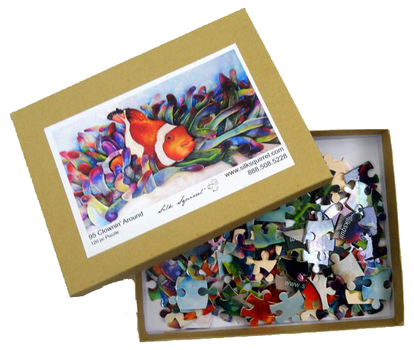 Adult Jigsaw Puzzle - Clown'in Around - 120 Pieces